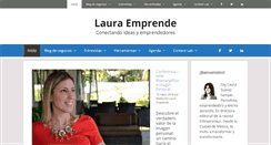 Desktop Screenshot of lauraemprende.com